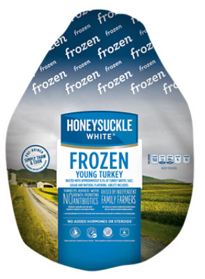 Honeysuckle White Whole Turkey Frozen - Weight Between 16-20 Lb - Image 1