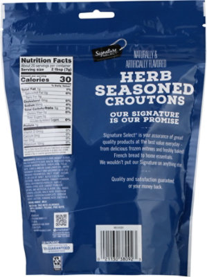 Signature SELECT Croutons Herb Seasoned - 5 Oz - Image 7