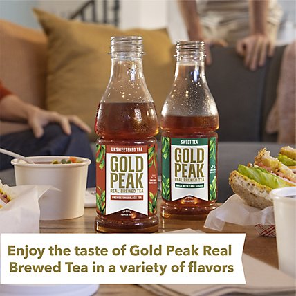 Gold Peak Tea Black Iced Unsweetened - 18.5 Fl. Oz. - Image 2