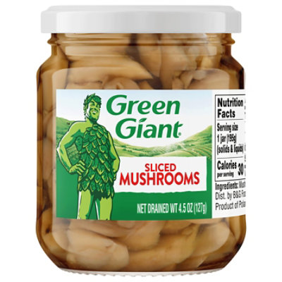 Green Giant Mushrooms Sliced - 4.5 Oz - Image 3