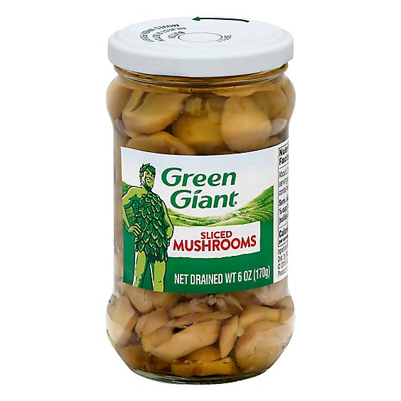 Green Giant Mushrooms Sliced - 6 Oz