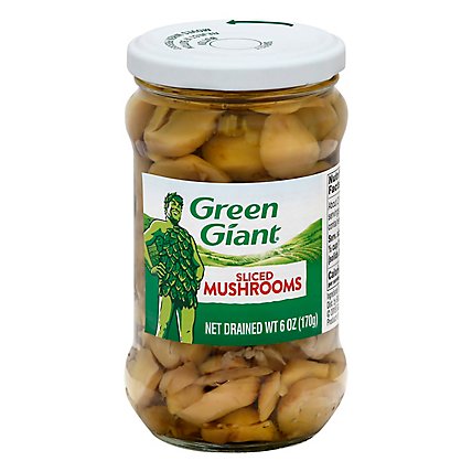 Green Giant Mushrooms Sliced - 6 Oz - Image 1