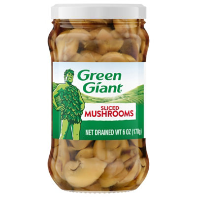 Great Value Sliced Mushrooms, 4.5 oz Jar