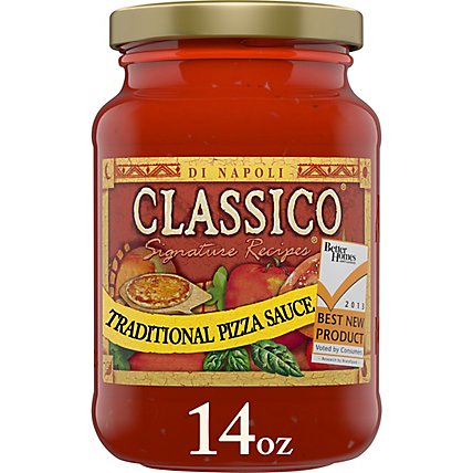 Classico Signature Recipes Traditional Pizza Sauce Jar - 14 Oz - Image 3