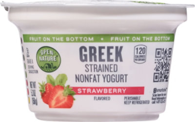 OPEN NATURE STRAWBERRY NONFAT GREEK YOGURT - Image 2