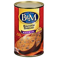 B&M Bread Brown Raisin - 16 Oz - Image 1