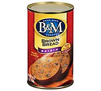 B&M Bread Brown Raisin - 16 Oz