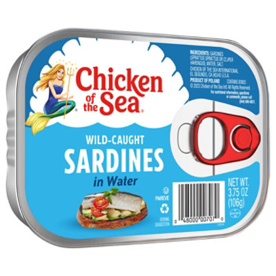 Chicken of the Sea Wild Caught Sardines in Water - 3.75 Oz - Image 8