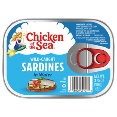 Chicken of the Sea Sardines in Water - 3.75 Oz