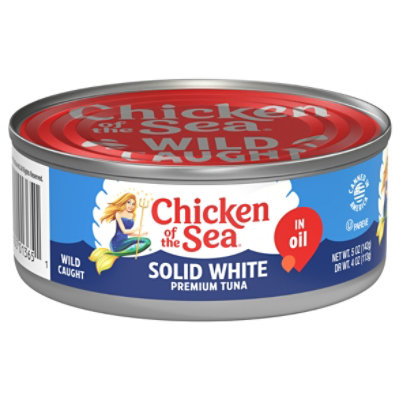 Chicken of the Sea Tuna Albacore Solid White in Oil - 5 Oz - Image 1