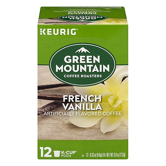Green Mountain Roasters French Vanilla K-Cup Pods - 12 Count