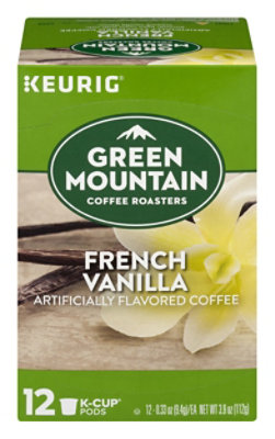 Green Mountain Coffee Roasters French Vanilla Keurig Single-Serve Kcup Pods - 12 Count