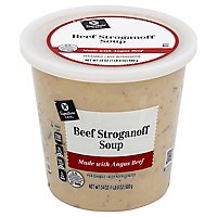 Signature Cafe Beef Stroganoff Soup - 24 Oz. - Image 1