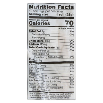 Signature SELECT Brown N Serve Enriched Flour Dinner Rolls - 12 Oz - Image 3