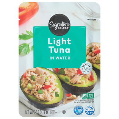 Signature SELECT Tuna Chunk Light In Water - 2.6 Oz - Image 2