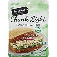Signature SELECT Tuna Chunk Light in Water - 2.6 Oz - Image 2