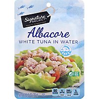 Signature SELECT White Albacore Tuna In Water Pouch - 2.6 Oz - Image 2