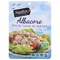 Signature SELECT White Albacore Tuna In Water Pouch - 2.6 Oz - Image 1