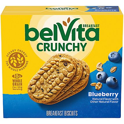 belVita Breakfast Biscuits Blueberry - 5-1.76 Oz - Image 2