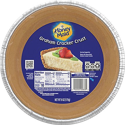 Honey Maid Graham Cracker Pie Crust - 6 Oz - Image 2
