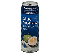 Blue Monkey Pure Coconut Water - 17.6 Fl. Oz.