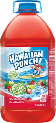 Hawaiian Punch Fruit Berry Limeade Blast - 128 Fl. Oz. - Haggen