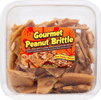 Peanut Brittle Holiday Candy - 13 Oz - Image 2