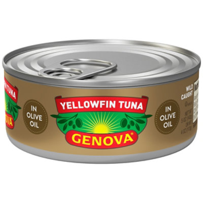 Genova Premium Yellowfin Tuna in Olive Oil - 5 Oz - Image 2