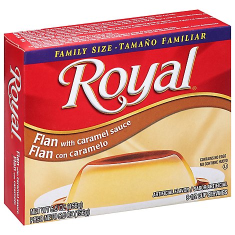 Royal Flan with Caramel Sauce - 5.5 Oz