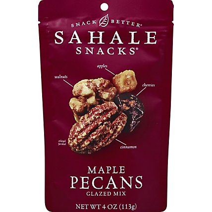 Sahale Snacks Snack Better Pecans Glazed Mix Maple - 4 Oz - Image 2