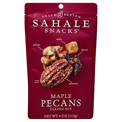 Sahale Snacks Snack Better Pecans Glazed Mix Maple - 4 Oz - Image 1