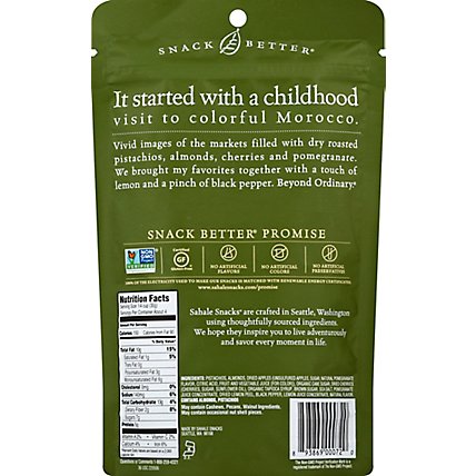 Sahale Snacks Snack Better Pistachios Glazed Mix Naturally Pomegranate Flavored - 4 Oz - Image 3