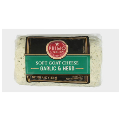 Primo Taglio Cheese Goat Soft Garlic & Herb - 4 Oz - Image 2
