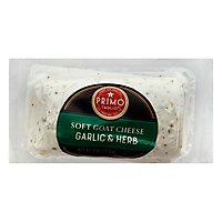 Primo Taglio Cheese Goat Soft Garlic & Herb - 4 Oz - Image 1