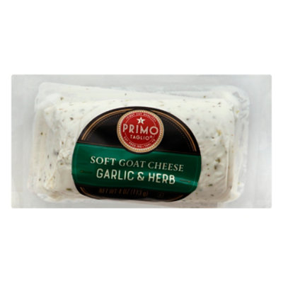 Primo Taglio Cheese Goat Soft Garlic & Herb - 4 Oz