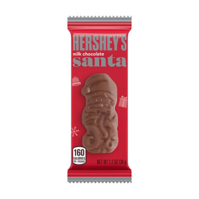 HERSHEY'S Milk Chocolate Santas Candy Bar - 1.2 Oz - Image 2