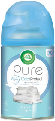 Air Wick Pure Automatic Fresh Linen Air Freshener Spray - 5.89 Oz - Image 1