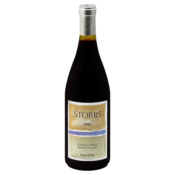 Storrs Santa Cruz Mtn Pinot Noir Wine - 750 Ml