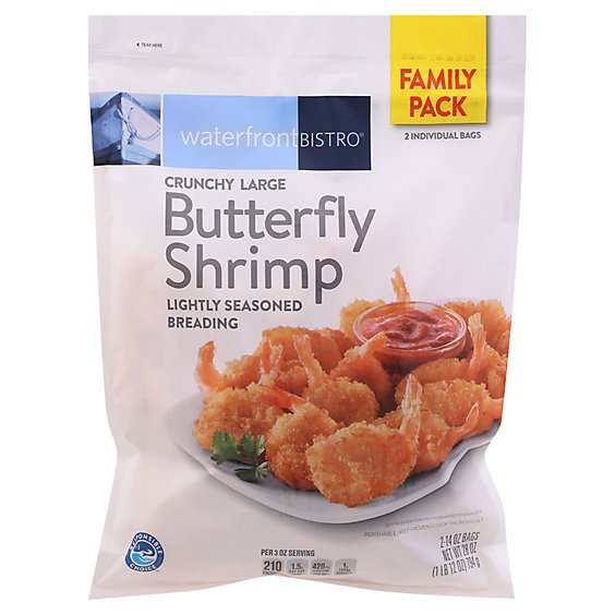 waterfront BISTRO Shrimp Butterfly Breaded - 28 Oz