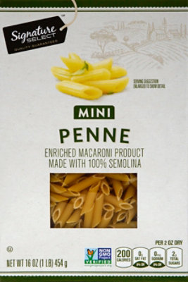 Signature SELECT Pasta Penne Mini Box - 16 Oz - Image 2