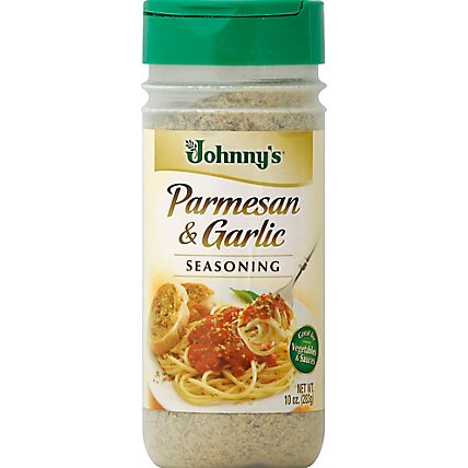 Johnnys Seasoning Parmesan & Garlic Jar - 10 Oz - Image 2
