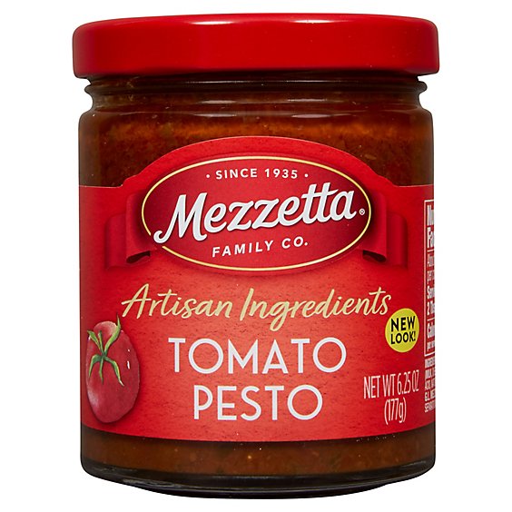 Mezzetta Napa Valley Bistro Pesto Sun Ripened Dried Tomato Jar - 6.25 Oz