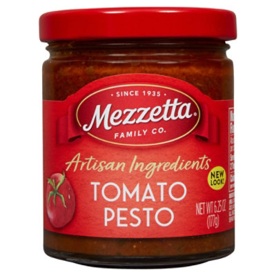 Mezzetta Napa Valley Bistro Pesto Sun Ripened Dried Tomato Jar - 6.25 Oz