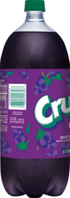 Crush Grape Soda Bottle - 2 Liter - Image 8