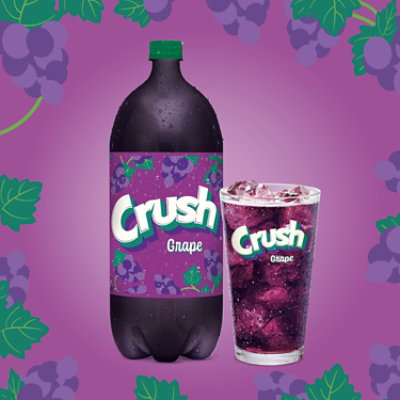 Crush Grape Soda Bottle - 2 Liter - Image 3