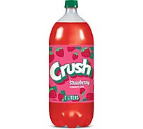 Crush Strawberry Soda Bottle - 2 Liter