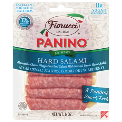 Fiorucci Foods Hard Salami Panino - 6 Oz