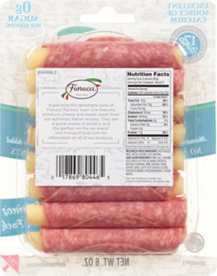 Fiorucci Foods Hard Salami Panino - 6 Oz - Image 5