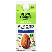 Open Nature AlmondMilk Vanilla Half Gallon - 64 Fl. Oz. - Image 1
