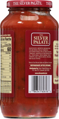 The Silver Palate San Marzano Pasta Sauce Tomato Basil Jar - 25 Oz - Image 5